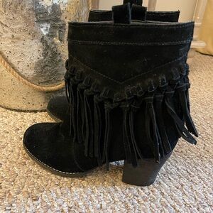 Fringe Bootie